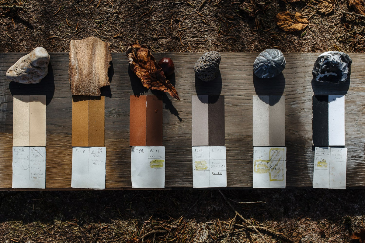 El color está en la madera