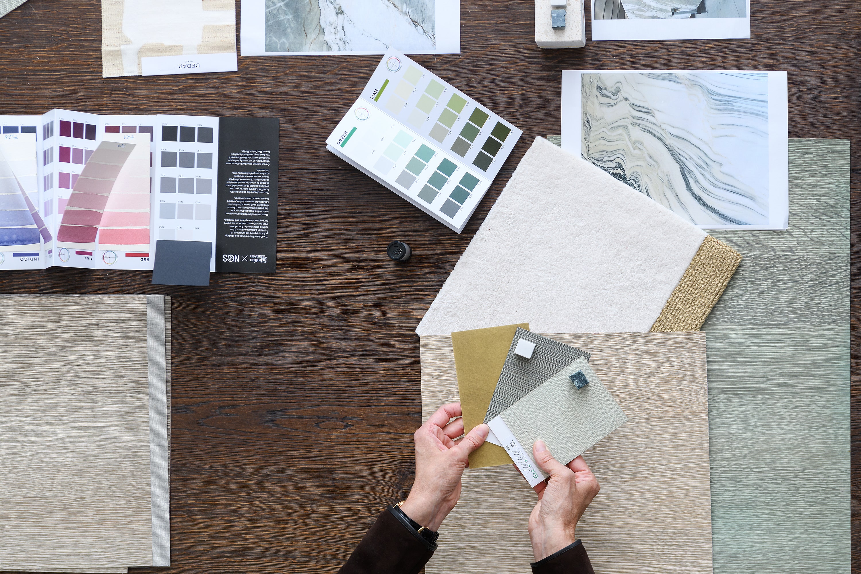 Crear armonía mediante innumerables combinaciones de colores